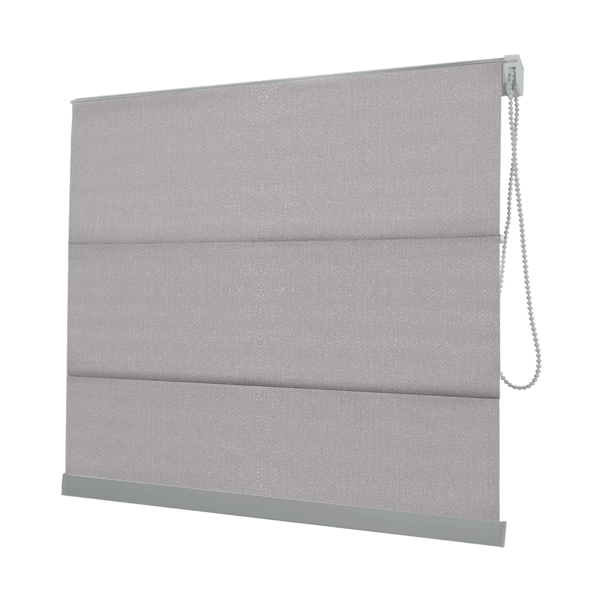 Cortina Romana Cinza Tecido Blackout Coleção Liberty Cor Grey