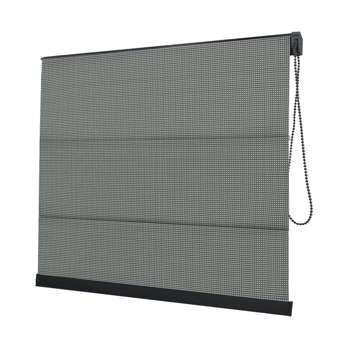 Cortina Romana Cinza Tecido Tela Solar Coleção Screen 3% Cor Grafite