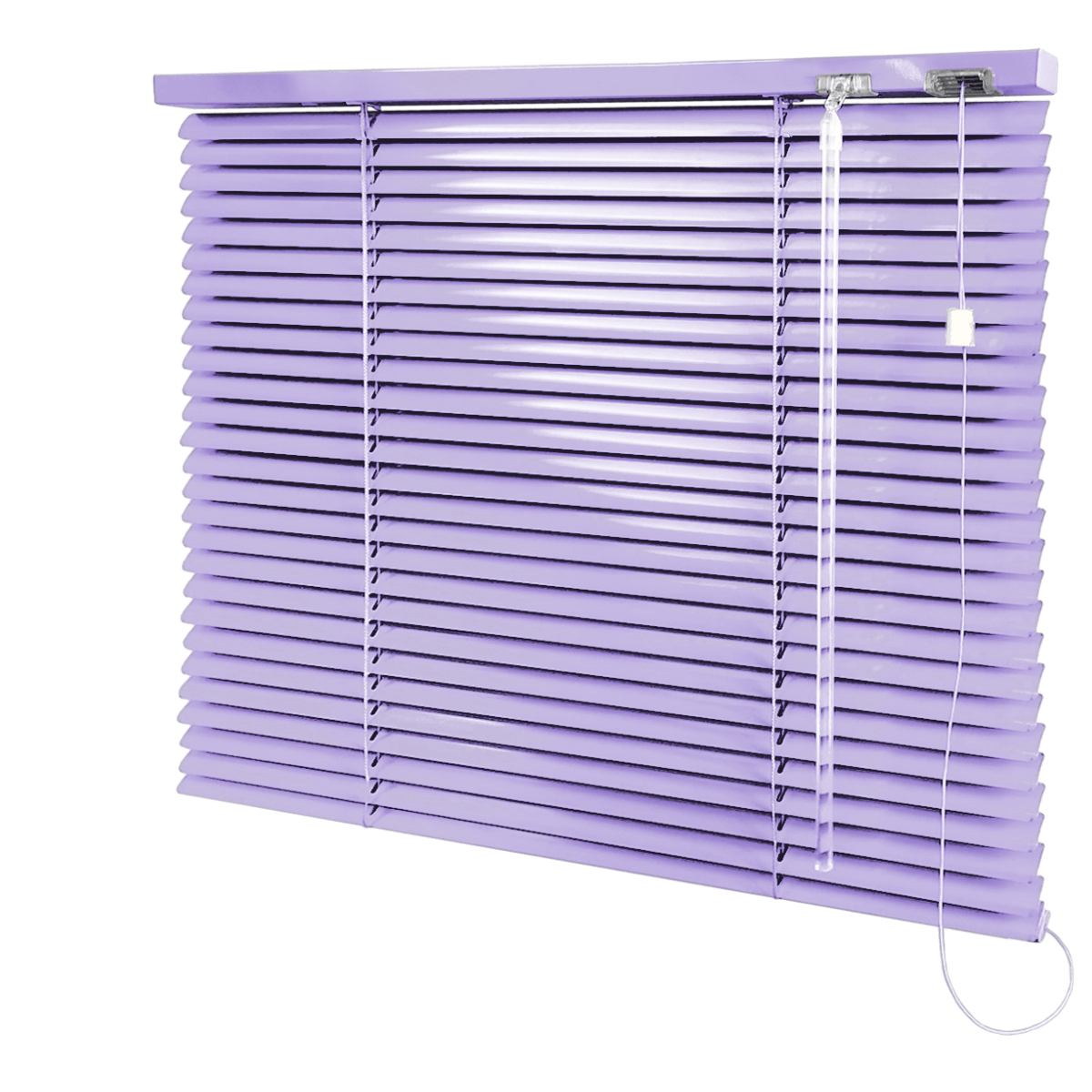 Persiana Horizontal Alumínio Lilás Coleção 25mm Cor 708