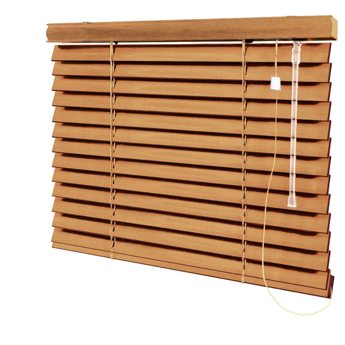 Persiana Horizontal Madeira Coleção Natural 50mm Cor LSB-003