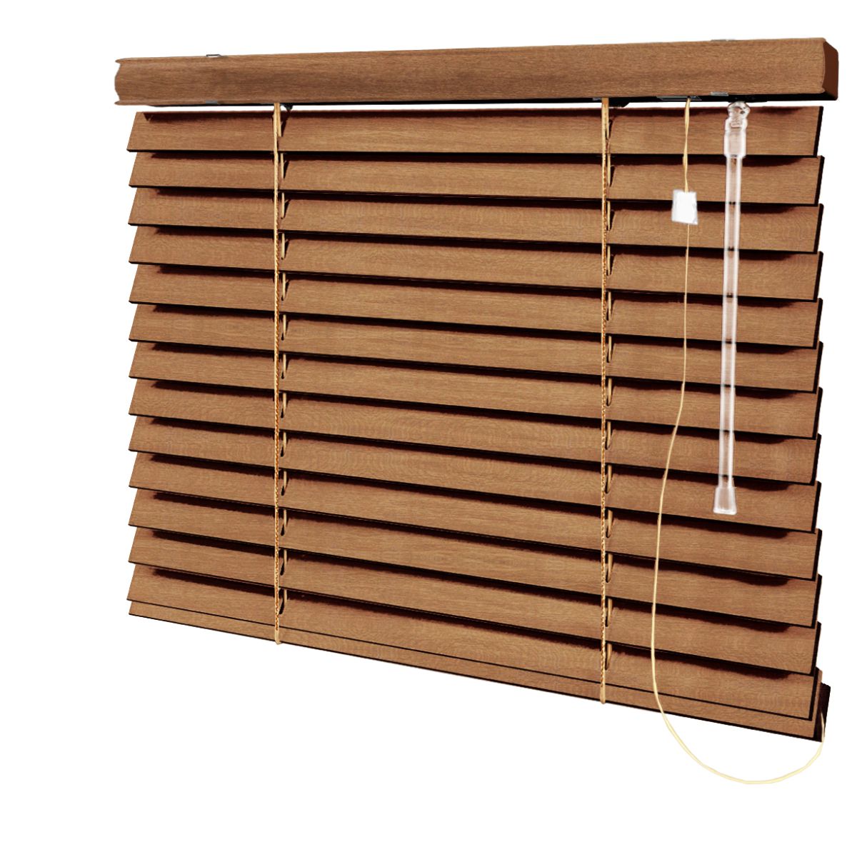 Persiana Horizontal Madeira Coleção Natural 50mm Cor LSB-005