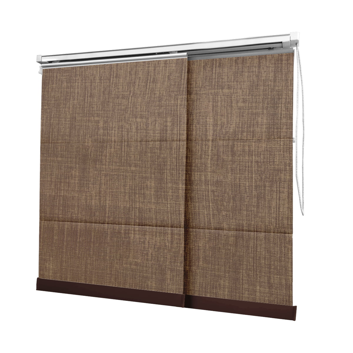 Cortina Painel Marrom Tecido Blackout Coleção Milão Cor Chocolate