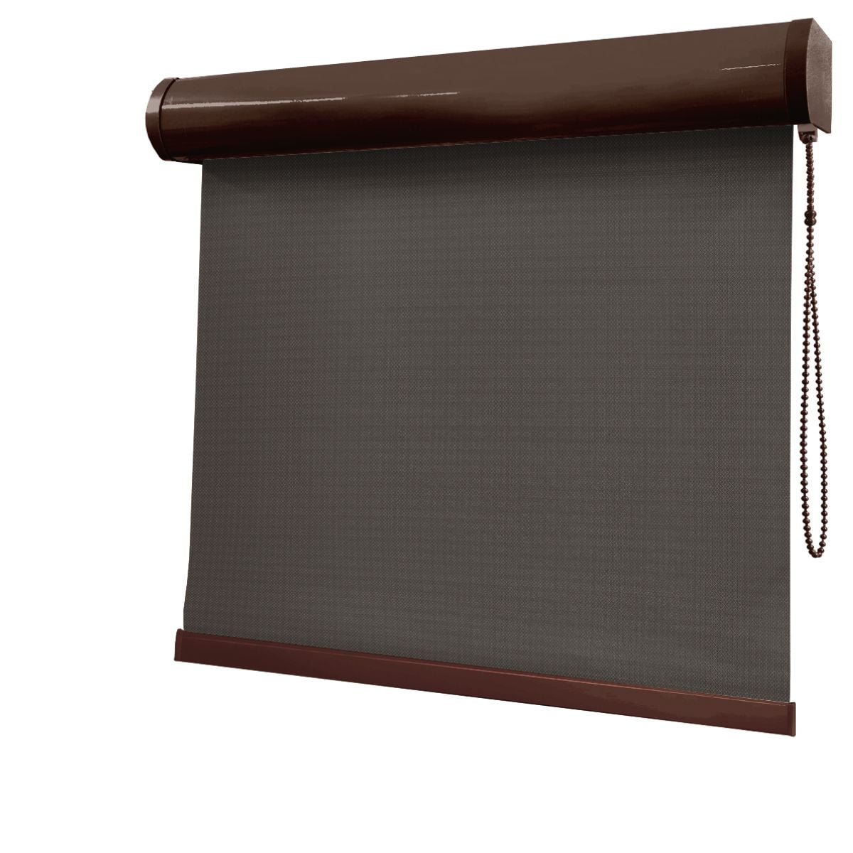 Cortina Rolô Marrom Tecido Blackout Coleção Denver Cor Brown