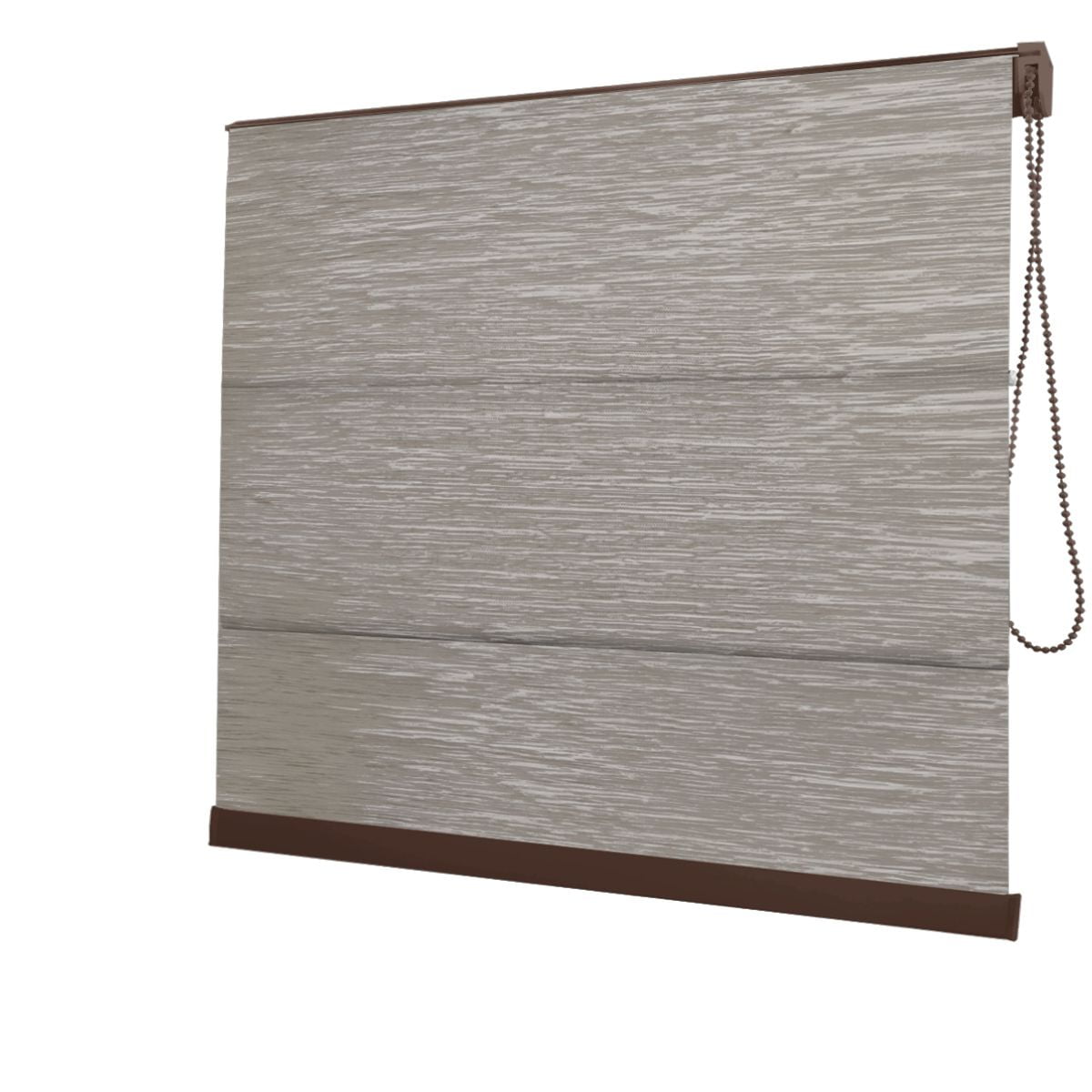 Cortina Romana Marrom Tecido Blackout Coleção Nápoles Cor Marrom