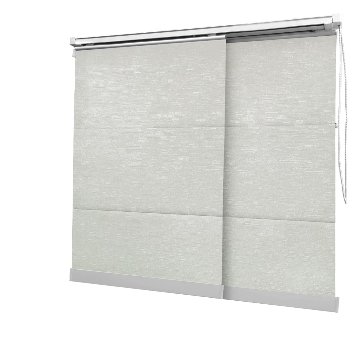 Cortina Painel Off White Tecido Blackout Coleção Tohu Cor Ivory
