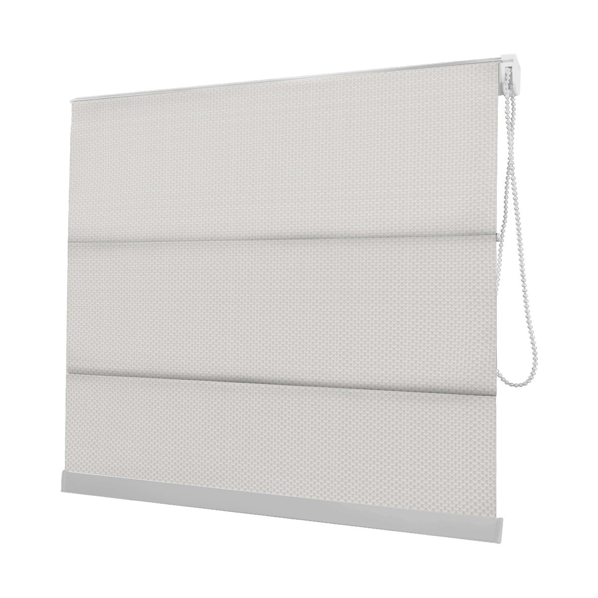 Cortina Romana Off White Tecido Tela Solar Coleção Screen 5% Cor White