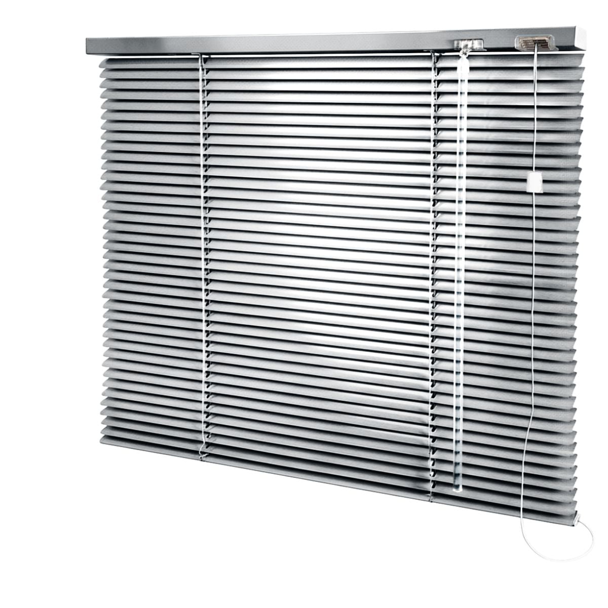 Persiana Horizontal Alumínio Prata Coleção 16mm Cor 034