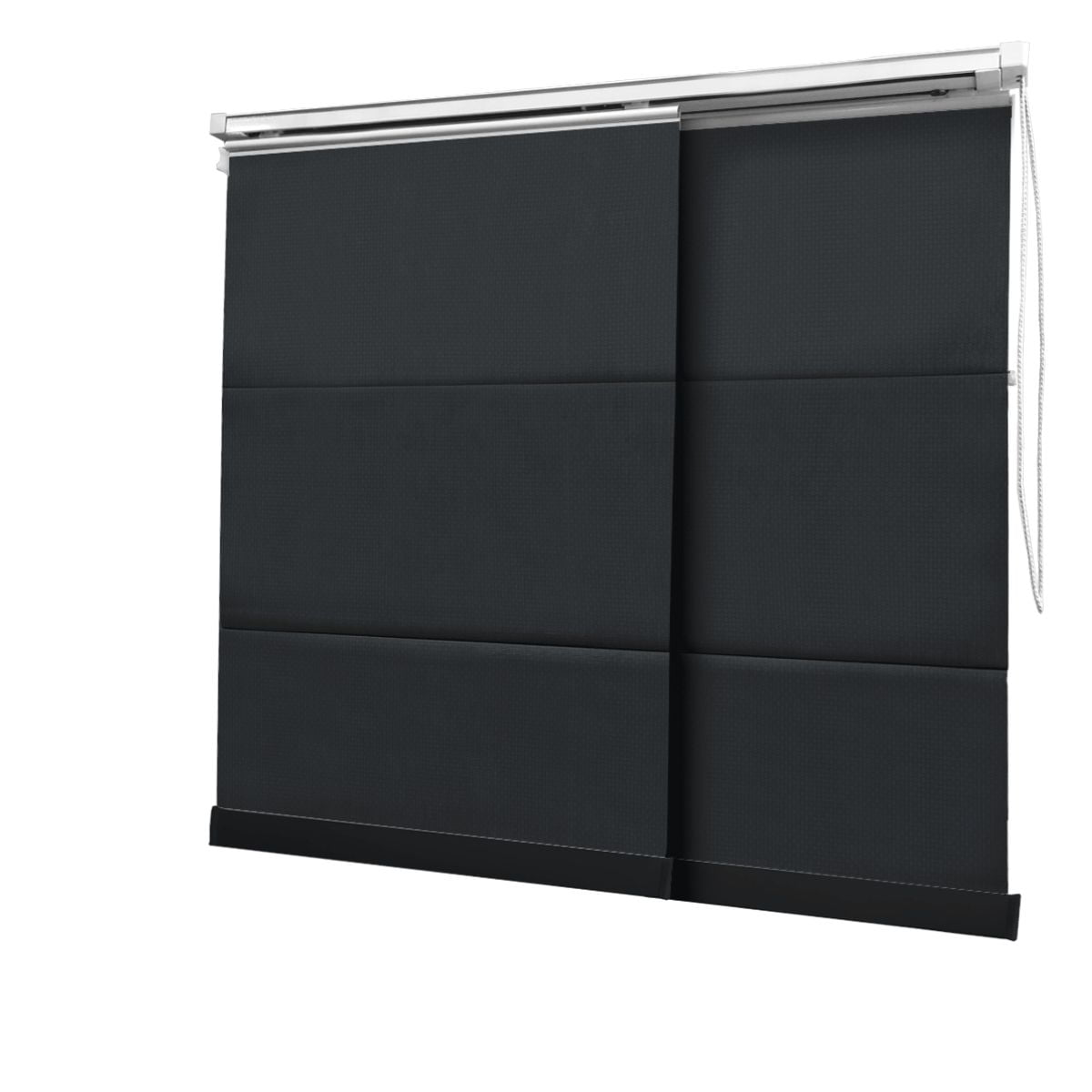 Cortina Painel Preta Tecido Blackout Coleção Pinpoint Cor Black