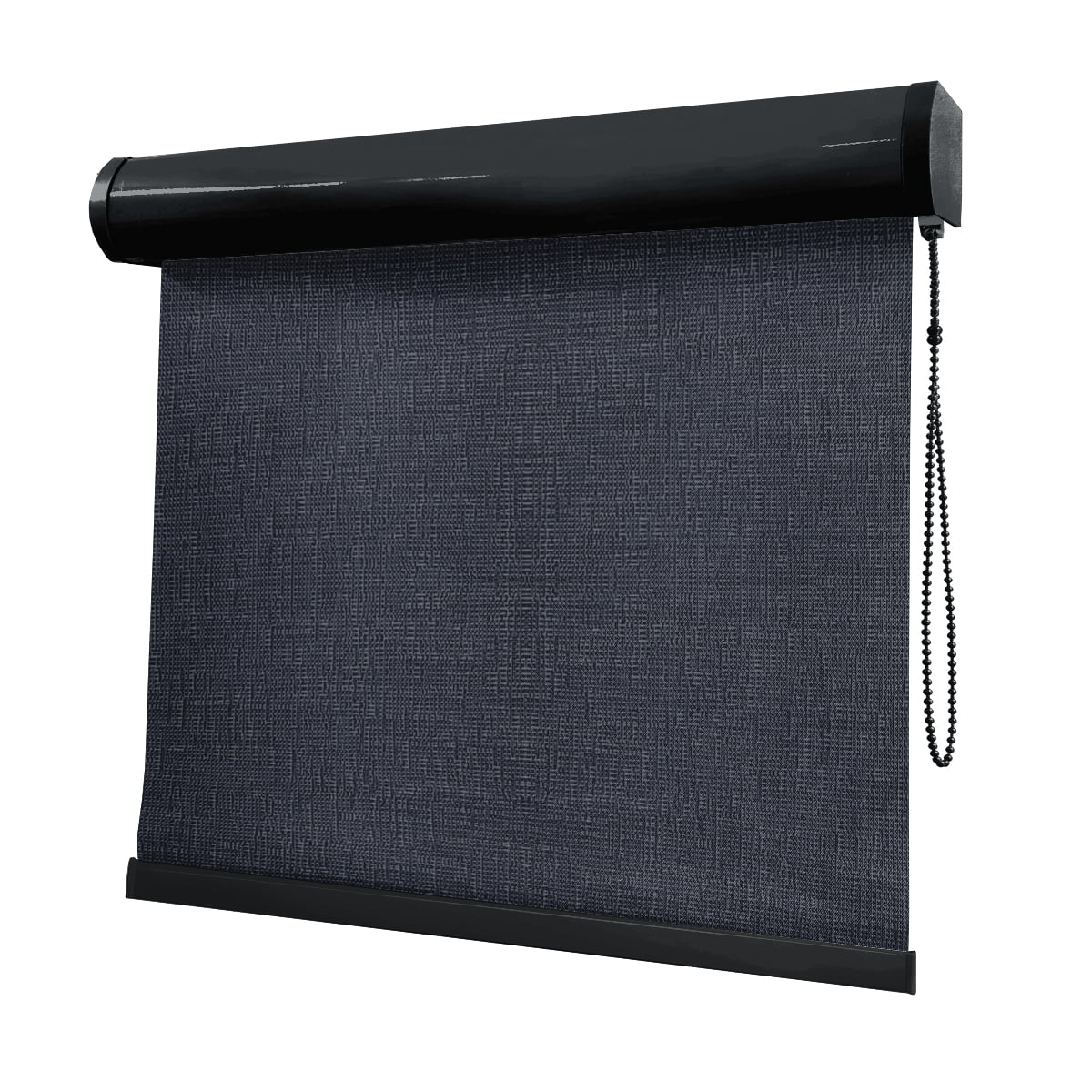 Cortina Rolô Preta Tecido Blackout Coleção TJ5661 Cor Black