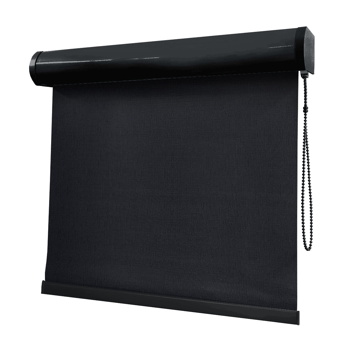 Cortina Rolô Preta Tecido Blackout Coleção TJ5661 Cor Black