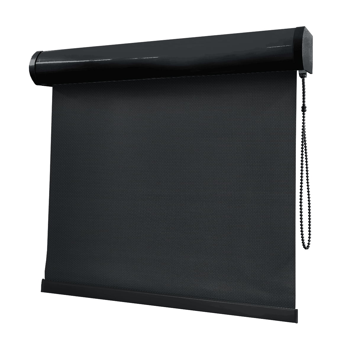 Cortina Rolô Preta Tecido Tela Solar Coleção Screen 1% Cor Black