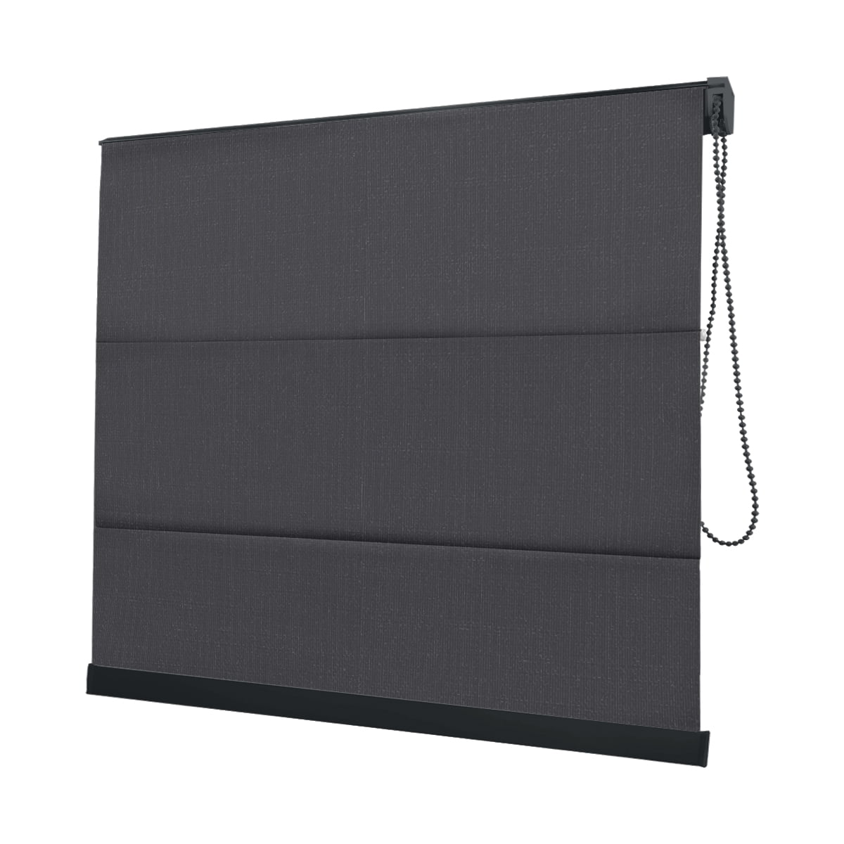 Cortina Romana Preta Tecido Blackout Coleção Picasso Cor Black