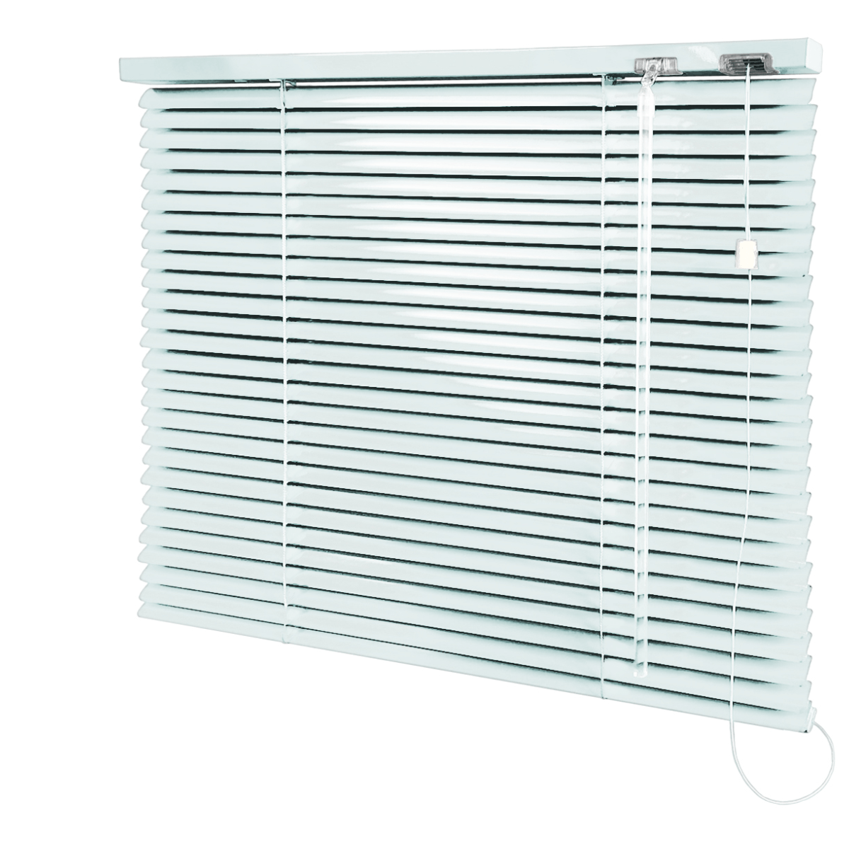 Persiana Horizontal Alumínio Menta Coleção 25mm Blackout Cor 928