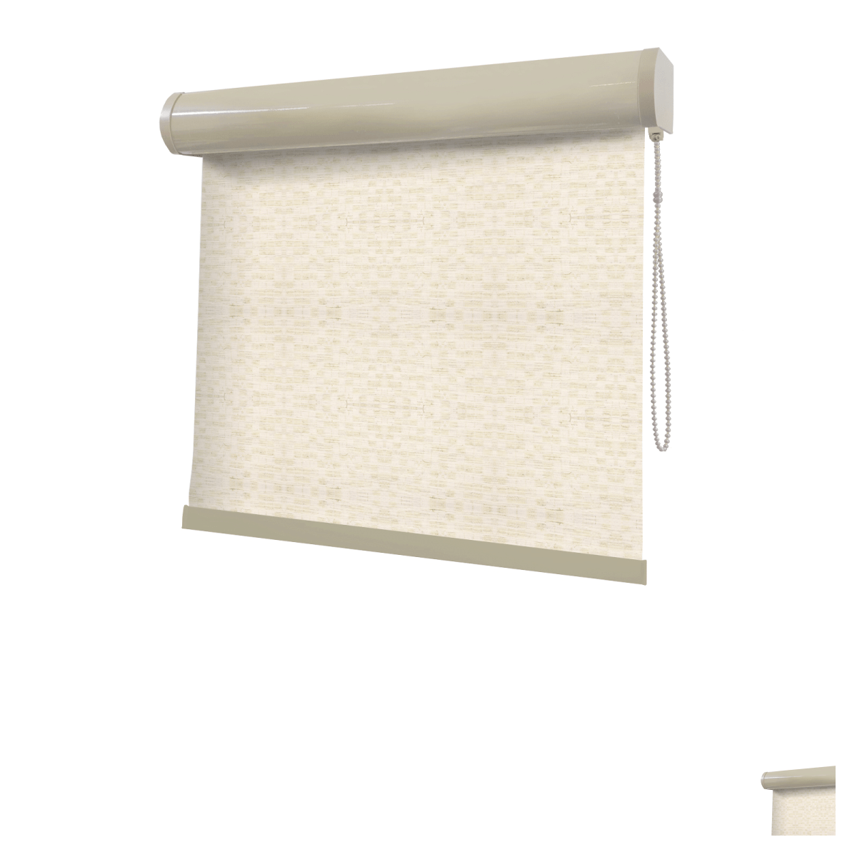 Cortina Rolô Natural Tecido Blackout Coleção TJ Cor 2606