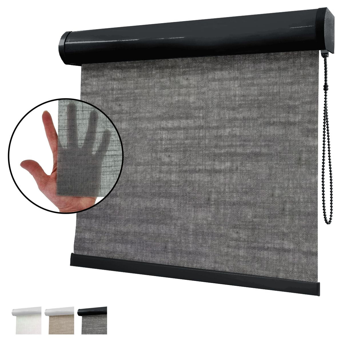 Cortina Rolô Tecido Rimini