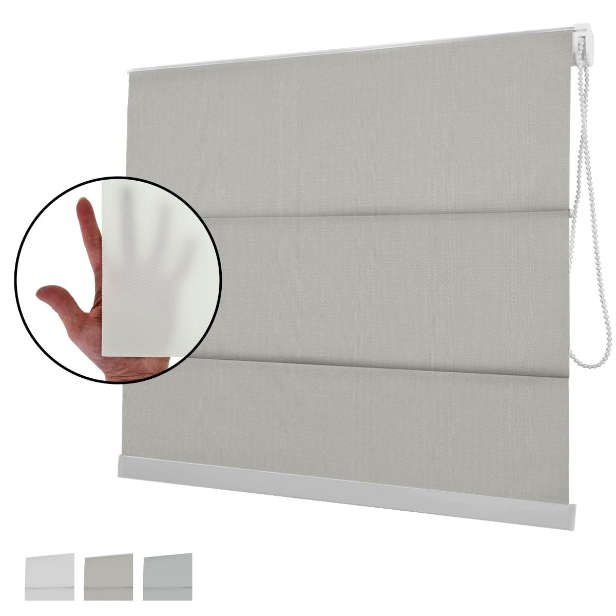 Cortina Romana Tecido Denver