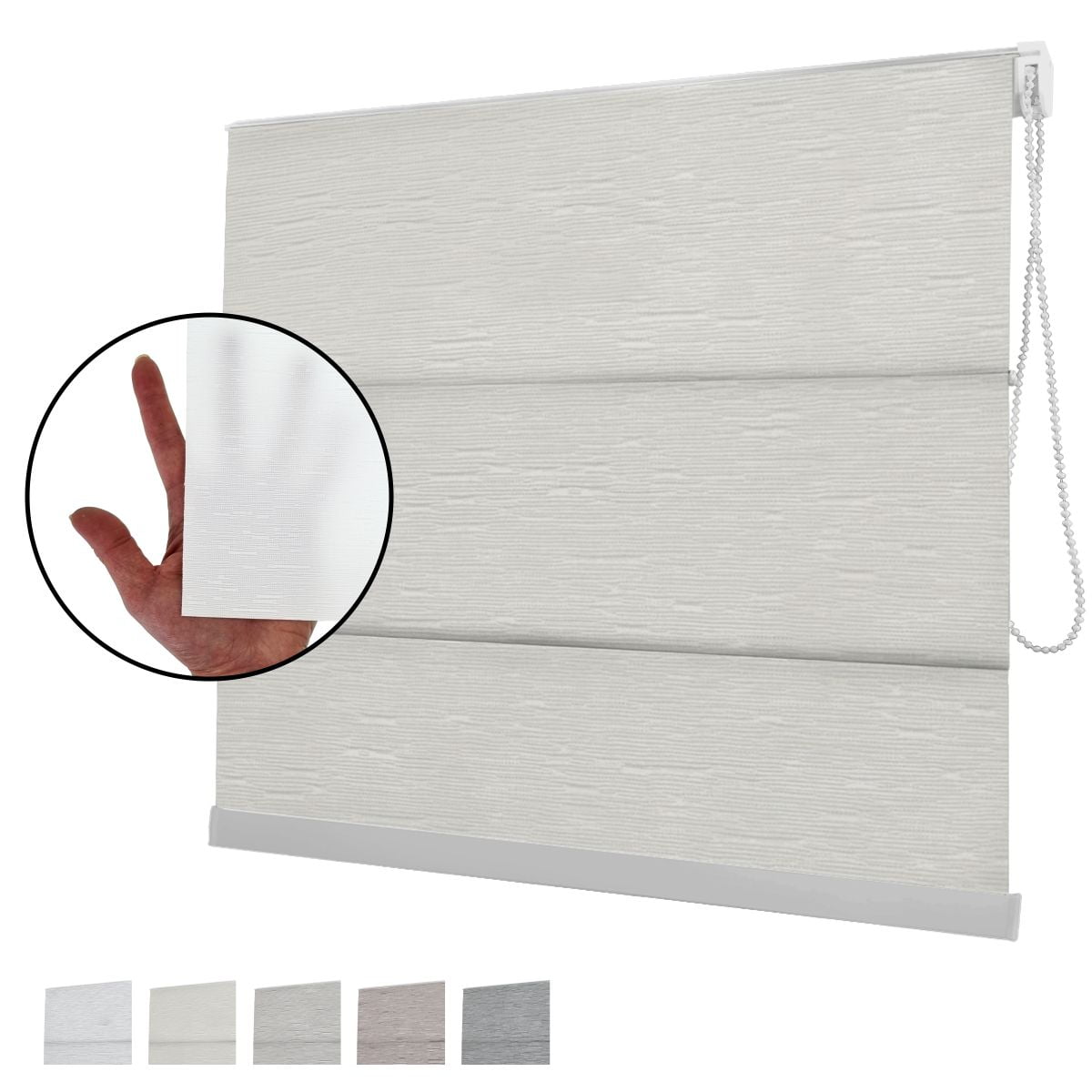 Cortina Romana Tecido Tohu