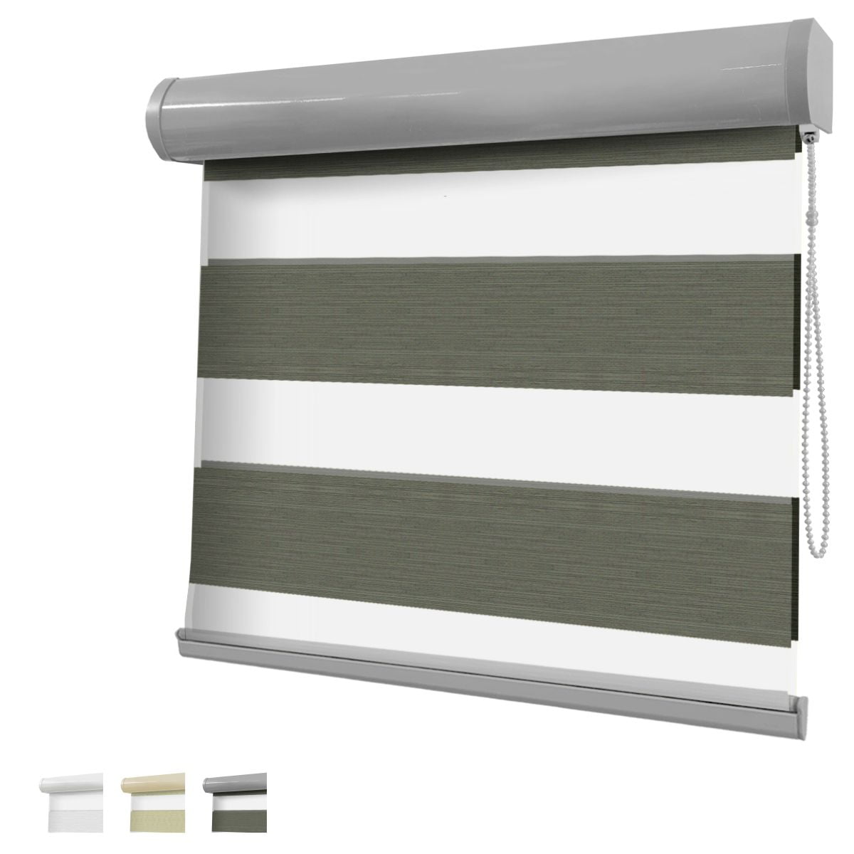 Cortina Rolô Double Vision Semi Blackout Hoster