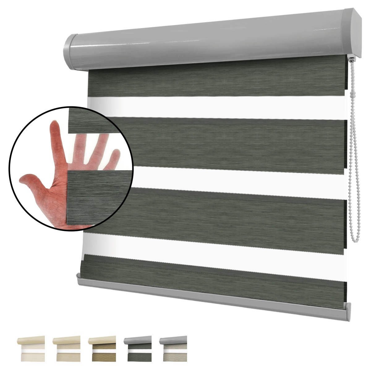 Cortina Rolô Double Vision Tecido Soft