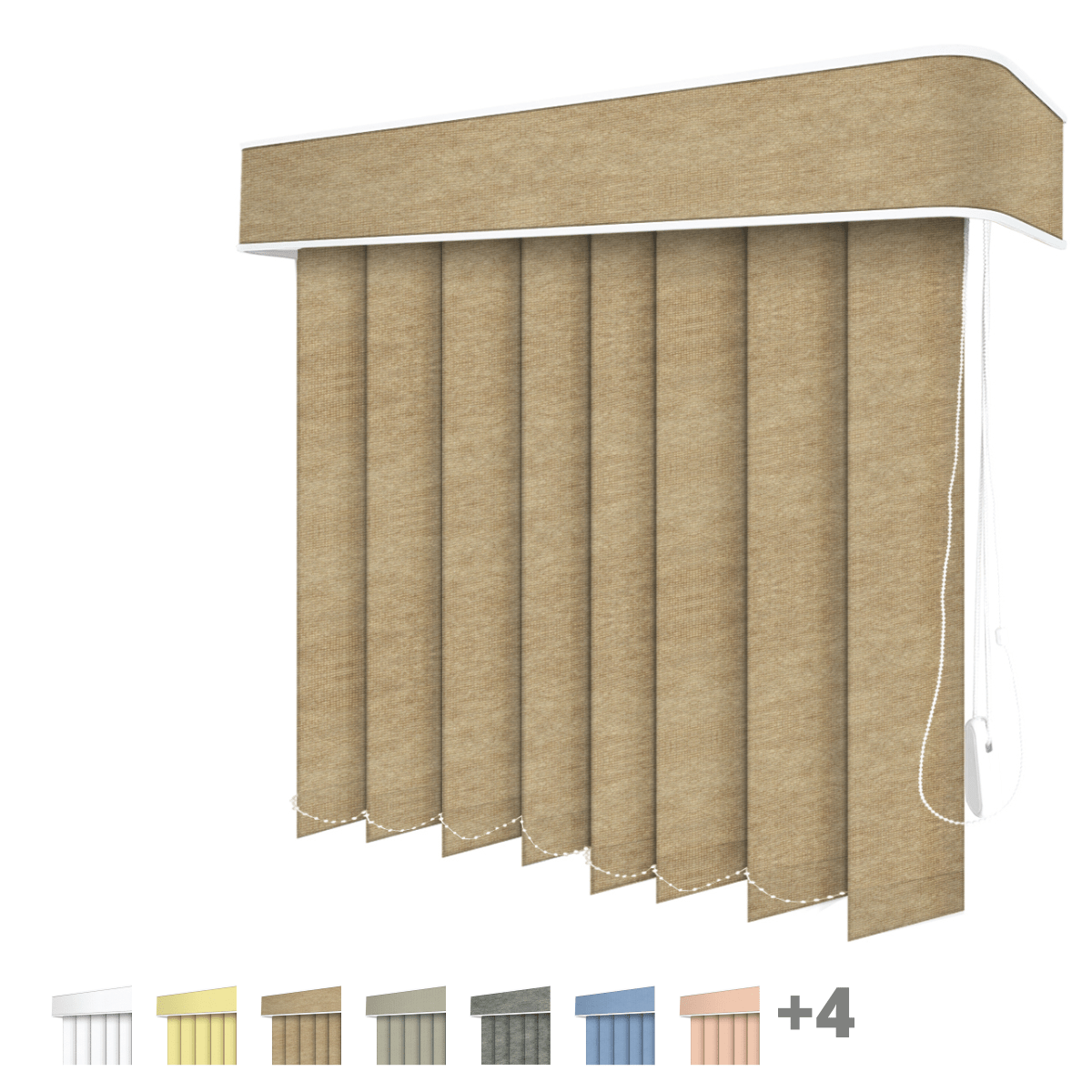 Persiana Vertical Tecido Nuance Blackout