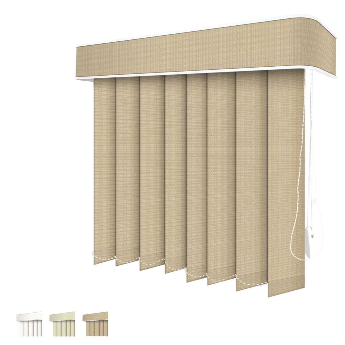 Persiana Vertical Tecido Lumiere