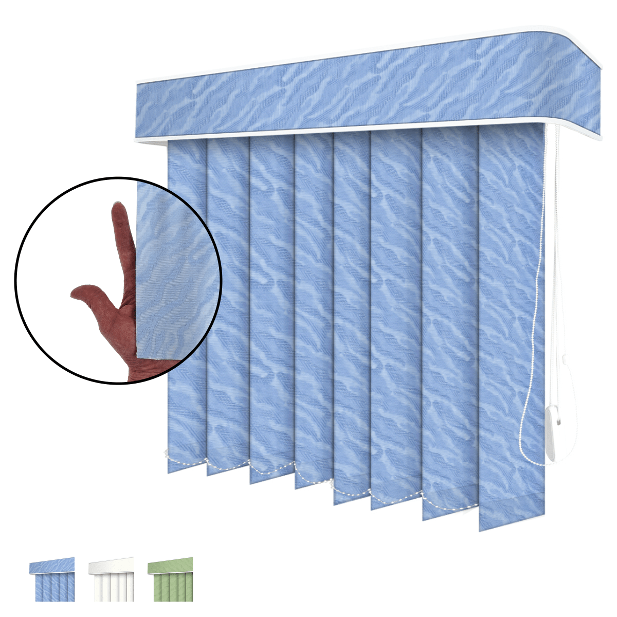 Persiana Vertical Tecido Napoli