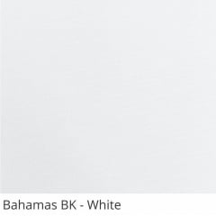 Cortina Rolô Branca Tecido Blackout Coleção Bahamas Cor White