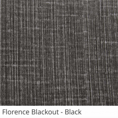 Cortina Rolô Preta Tecido Blackout Coleção Florence Cor Black