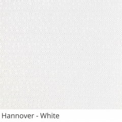 Cortina Romana Branca Tecido Blackout Coleção Hannover Cor White