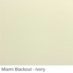 Cortina Romana Bege Tecido Blackout Coleção Miami Cor Ivory