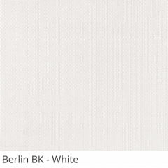 Cortina Romana Branca Tecido Blackout Coleção Berlin Cor White