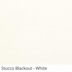 Cortina Romana Branca Tecido Blackout Coleção Stucco Cor White