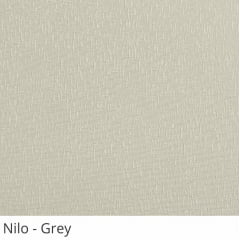 Cortina Romana Cinza Tecido Translúcido Coleção Nilo Cor Grey