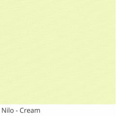 Cortina Romana Bege Tecido Translúcido Coleção Nilo Cor Cream