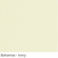 Cortina Romana Bege Tecido Translúcido Coleção Bahamas Cor Ivory