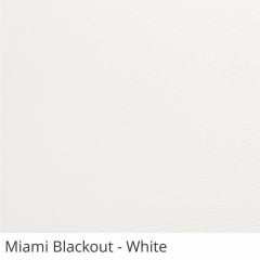 Cortina Painel Branca Tecido Blackout Coleção Miami Cor White