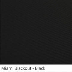 Cortina Painel Preta Tecido Blackout Coleção Miami Cor Black