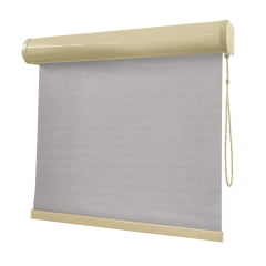 Cortina Rolô Blackout Tecido Liberty Cor Cream