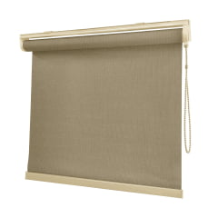 Cortina Rolô Bege Tecido Blackout Coleção Picasso Cor Beige