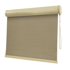 Cortina Rolô Bege Tecido Blackout Coleção Picasso Cor Beige