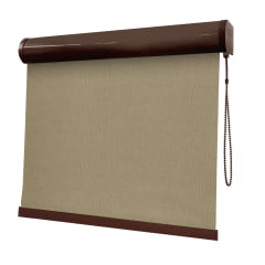 Cortina Rolô Bege Tecido Blackout Coleção Picasso Cor Beige