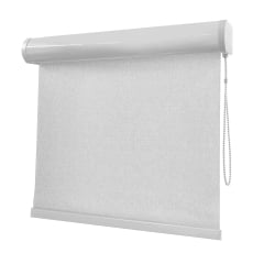 Cortina Rolô Branca Tecido Blackout Coleção Singular Cor White