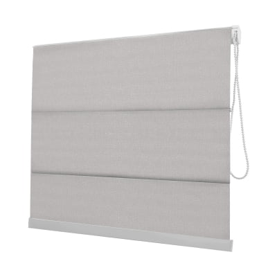 Cortina Romana Cinza Tecido Blackout Coleção Liberty Cor Grey