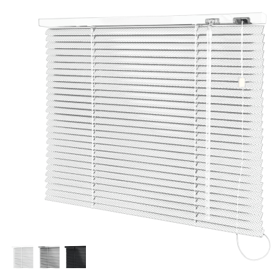 Persiana Horizontal Alumínio 25mm Perfurada