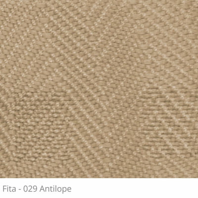 Persiana Horizontal Alumínio 50mm com Fita Decorativa