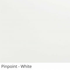 Cortina Rolô Blackout Caixa Box Tecido Pinpoint White