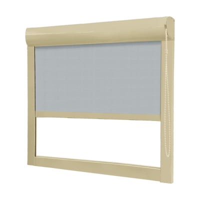 Cortina Rolô Blackout Caixa Box Tecido Pinpoint