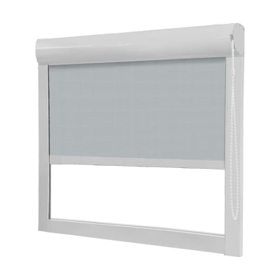 Cortina Rolô Blackout Caixa Box Tecido Pinpoint