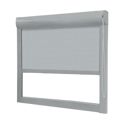 Cortina Rolô Blackout Caixa Box Tecido Pinpoint