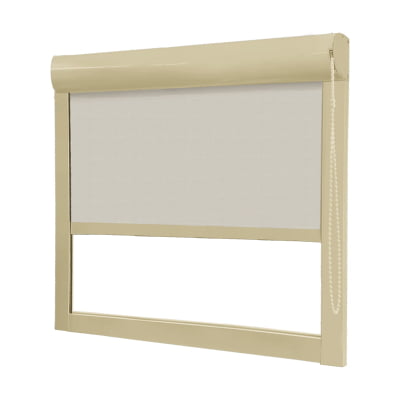 Cortina Rolô Blackout Caixa Box Tecido Pinpoint